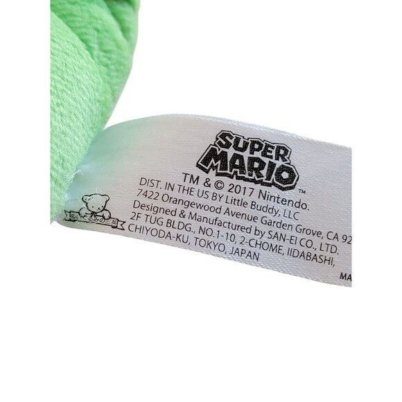 2017 Yoshi Super Mario Bros Plush Toy Stuffed Animal 7.5" - Picture 6 of 6